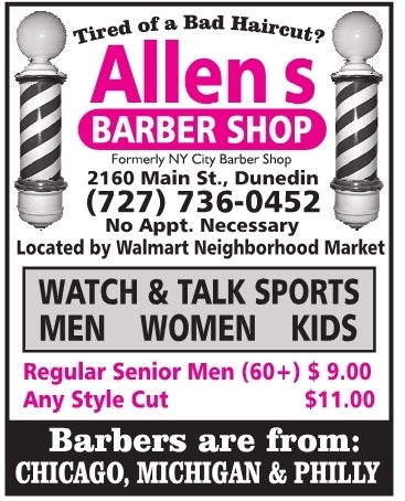 Coupon for Allen's Barber Shop