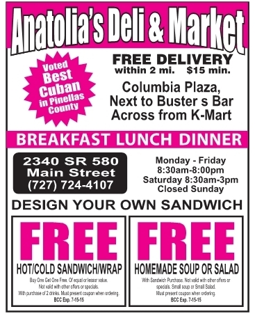 Coupon for Anatolia's Deli and Market