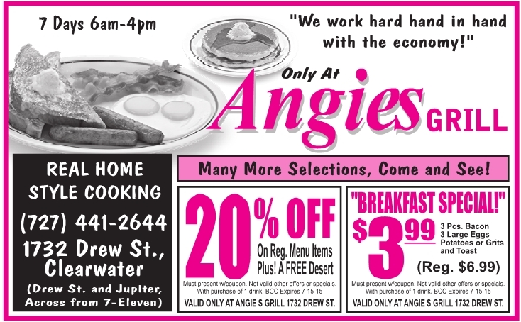 Coupon for Angie's Grill