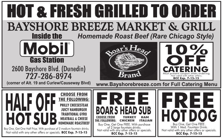 Coupon for Bayshore Breeze Market