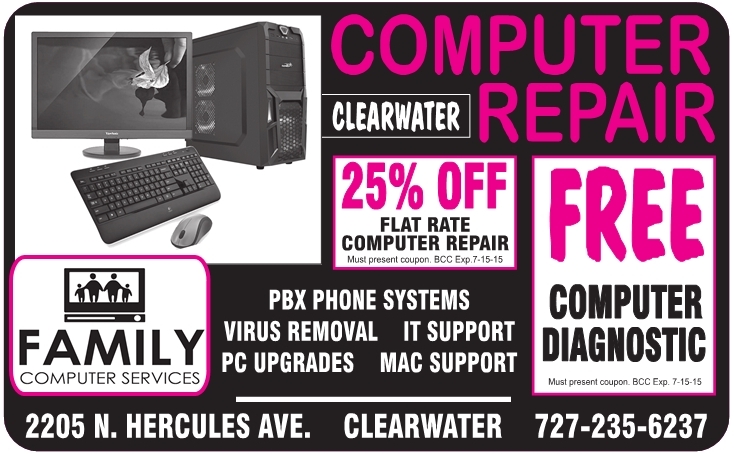 Coupon for Family Computer Services