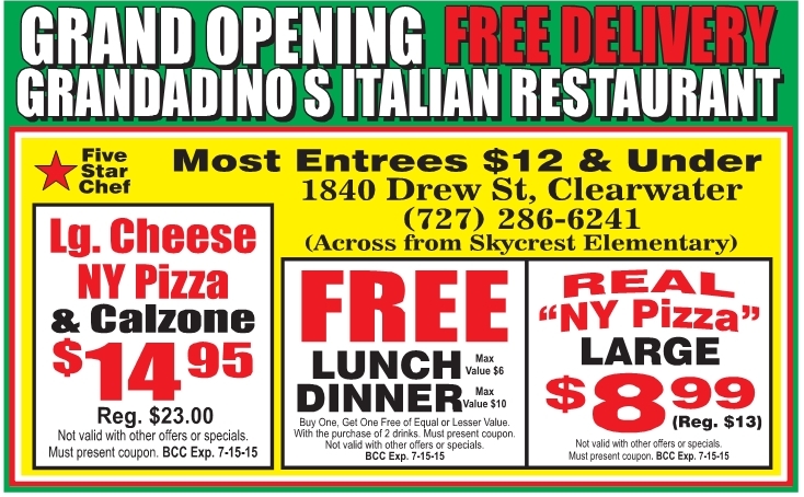 Coupon for Granadino's Italian Restaurant