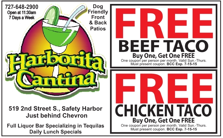 Coupon for Harborita Cantina