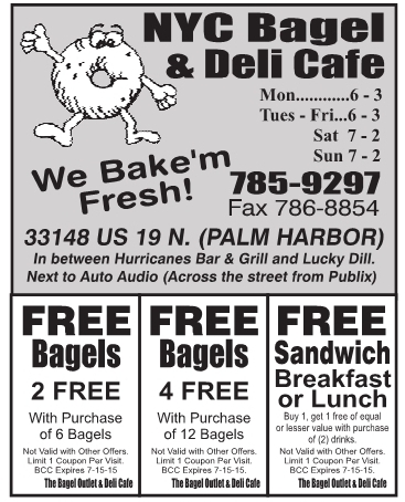 Coupon for Bagel Outlet